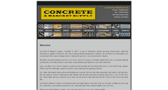 Desktop Screenshot of concreteandmasonrysupply.com